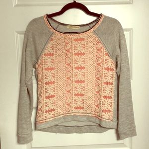 Front-Lace Pullover (Size XS)